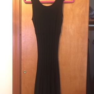 Mid-length sweater dress